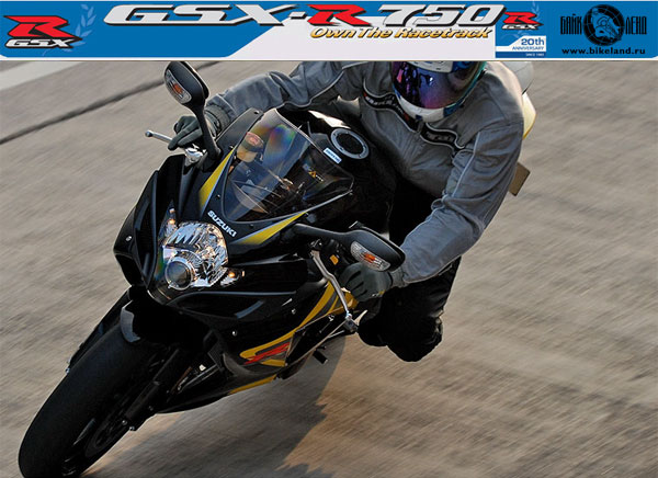 Спортбайк 2006 года Suzuki GSX-R750. Продажа мотоциклов Suzuki.